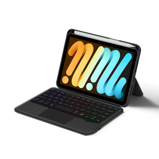 iPad mini 7 7th / 6 6th TouchPad Backlight bluetooth Keyboard Case