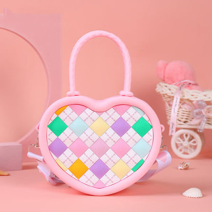 Diamond Love Q Uncle Silicone Children's Dual-use Bag