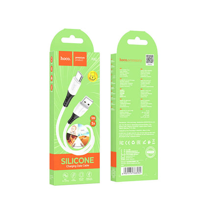 Hoco Silicone 3A Charging Data Cable USB to Type-C X82