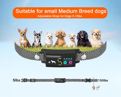 Smart No-Bark Dog Training Collar