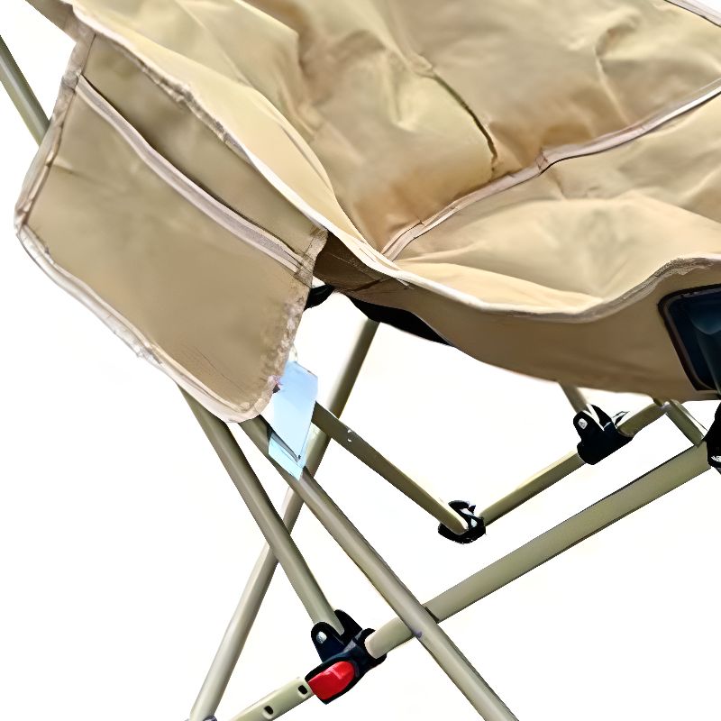 ECOTREK High-Back Padded Camping Chair – 3 Position Reclining Moon Chair