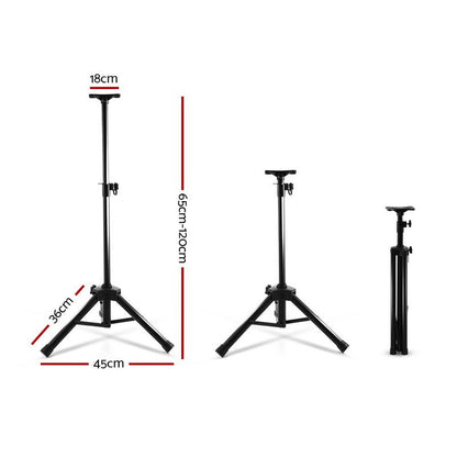 Studio Speaker Stands - Adjustable Height - Pair - The Shopsite