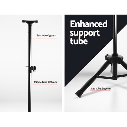 Studio Speaker Stands - Adjustable Height - Pair - The Shopsite
