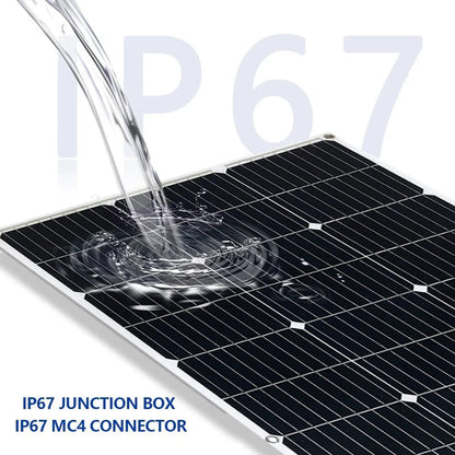 120W Solar Panel Flexible Kit