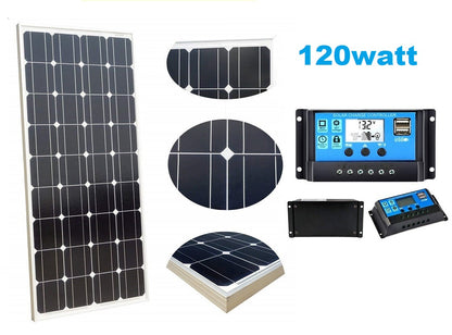 120W Solar Panel High-quality Mono crystalline silicon solar cell
