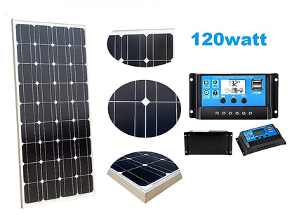 120W Solar Panel High-quality Mono crystalline silicon solar cell