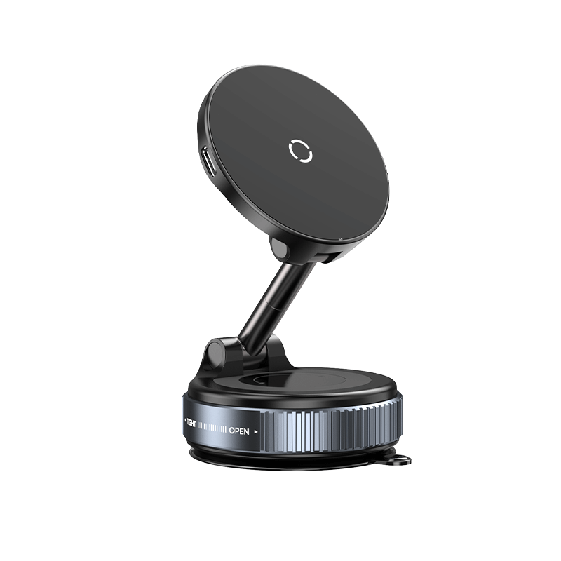 Mobie Wireless Charging 360° Adjustable Vacuum Suction Magsafe Car Stand K007S