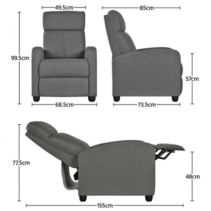 1 Pair Recliner Chairs