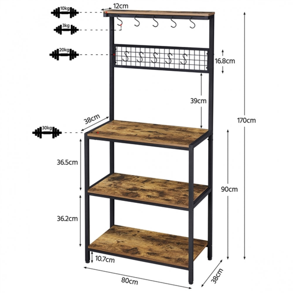 Kitchen Bakers Rack
