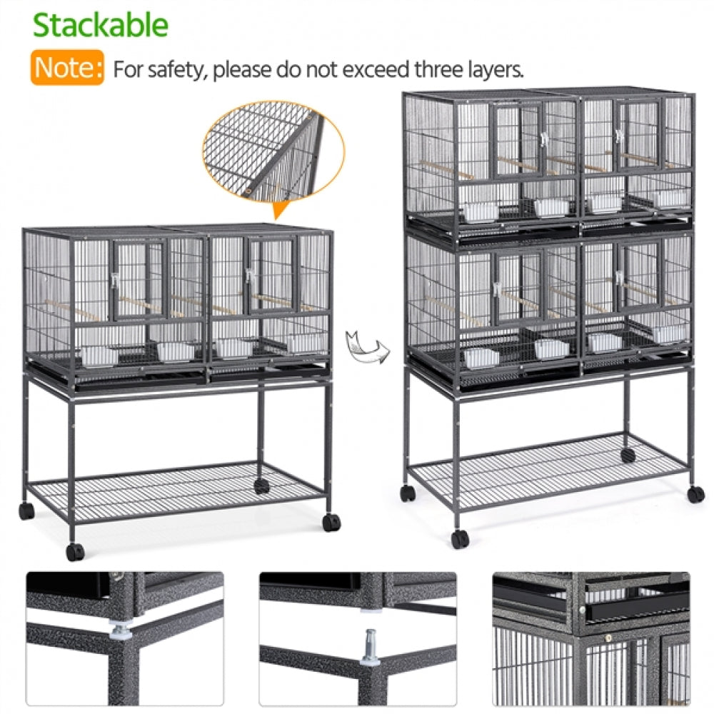 Stackable Wide Bird Cage