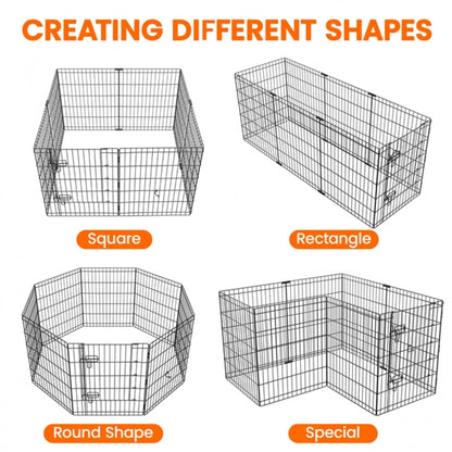 Foldable Metal Dog Exercise Pen Dog Pen