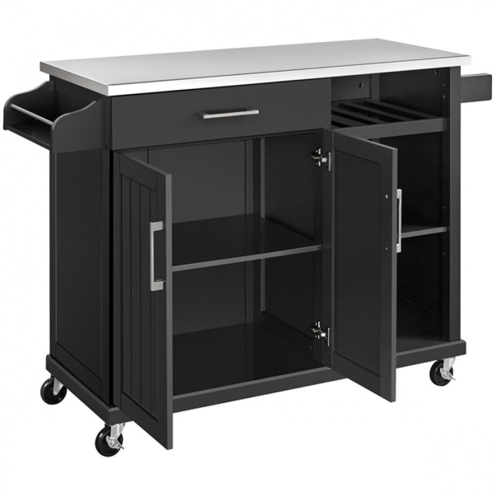 Kitchen Cart stainless steel top