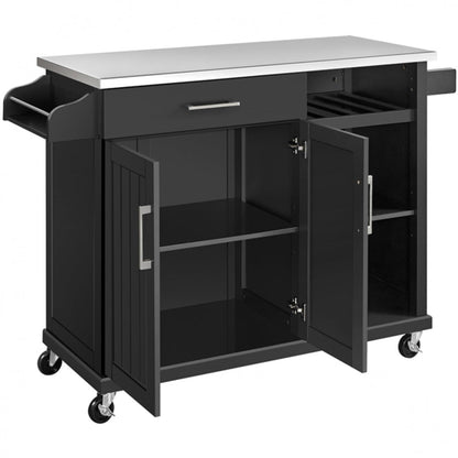Kitchen Cart stainless steel top