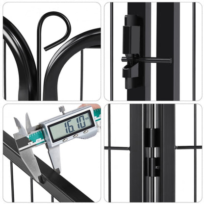 Steel Dog Cat Exercise Barrier Outdoor Indoor Fence