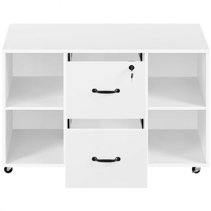 Vintage File Cabinet Mobile Letter Size File Cabinet