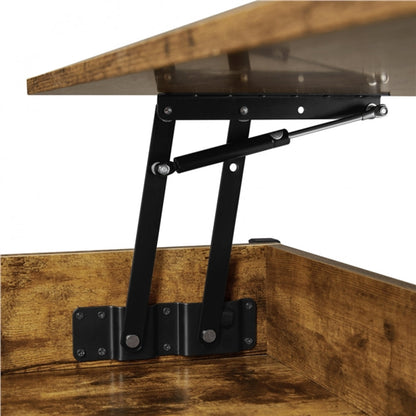 Lift Top Coffee Table with Fabric Storage Baskets