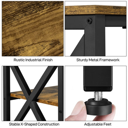 Vintage 3-layer TV Stand for TV up to 70 Inches