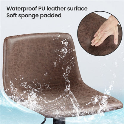 2pcs Vintage Adjustable Bar Stools