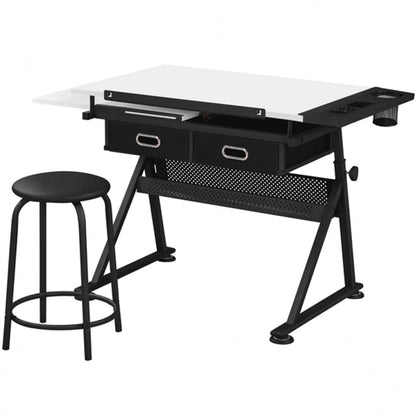 Drafting Table/Stool Set