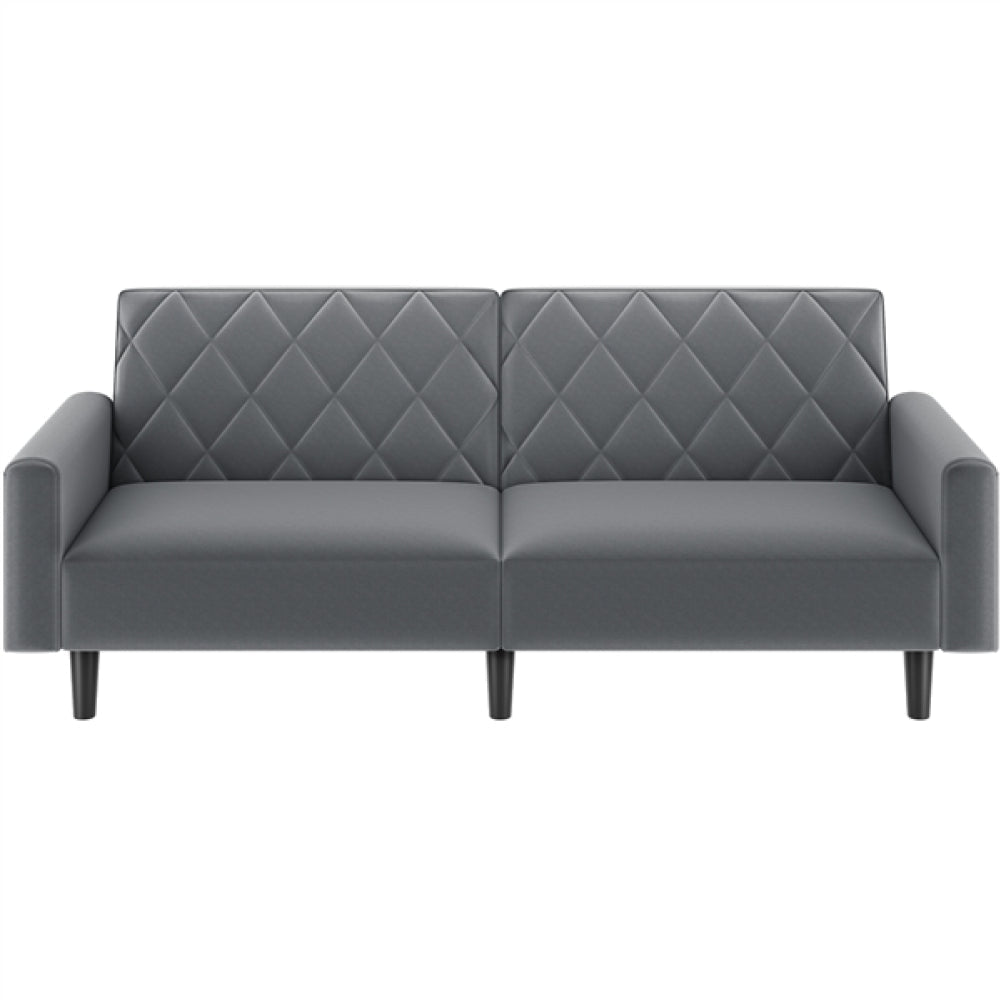 Velvet Convertible Sofa Bed