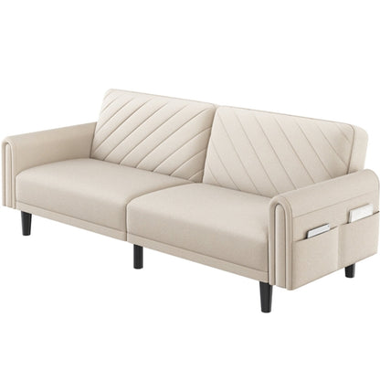 Fabric Convertible Sofa Bed