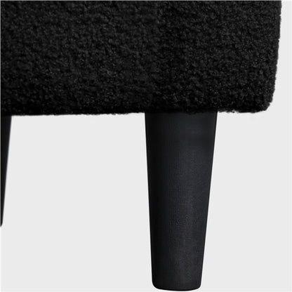 Boucle Club Chair Armchair Barrel Chair