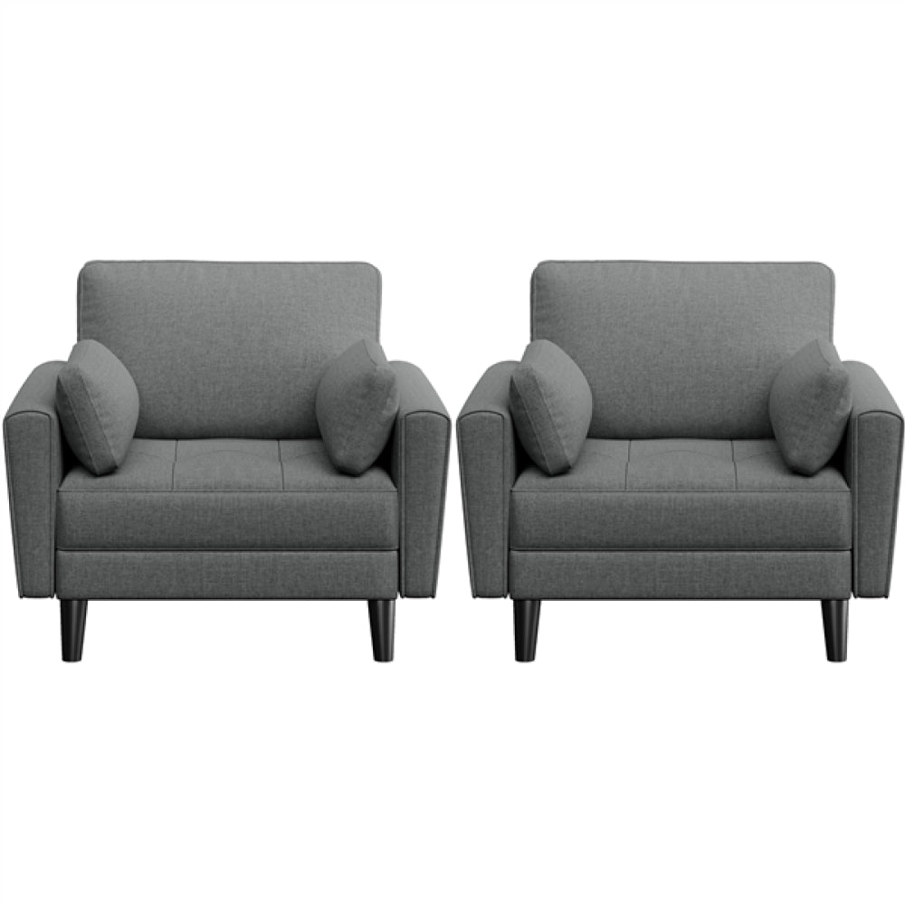 1x Sofa Couch 2x Oversized Armchairs