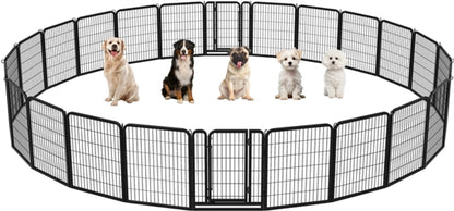 31.5″ Tall 24-Panel Dog Playpen