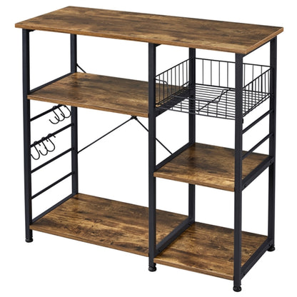 Vintage Kitchen Island Baker's Rack Utility Microwave Stand
