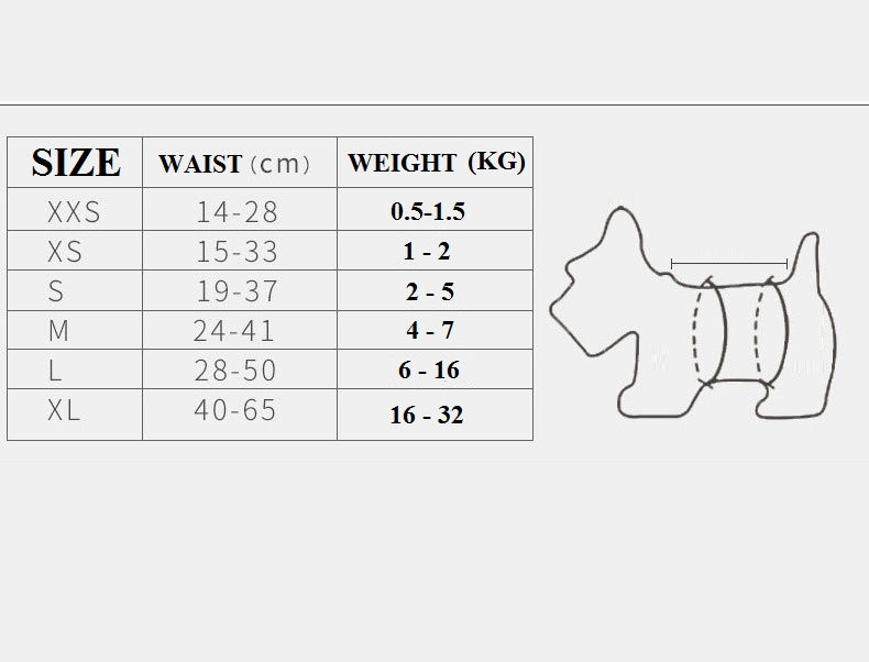 10PCS/PACK Diapers Puppy Disposable Nappy Female Dog Menstrual Sanitary Pants XL