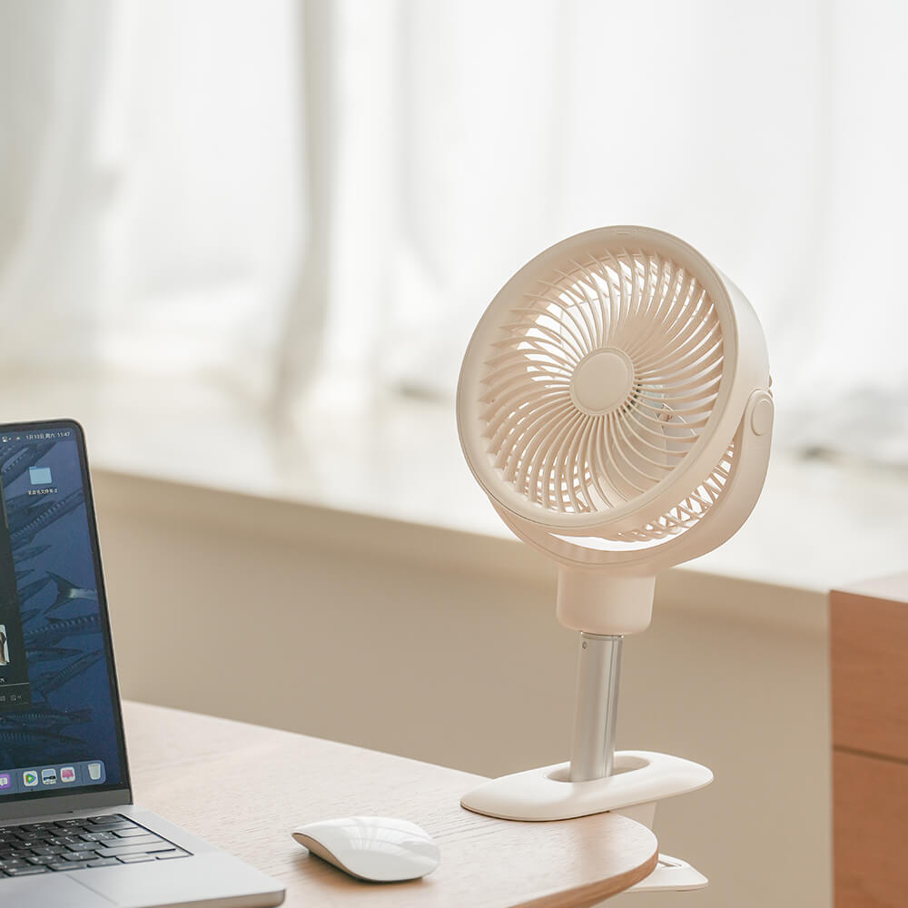 Mobie MultiFunctional Rotation Portable 4 Speed Fan with Night Light