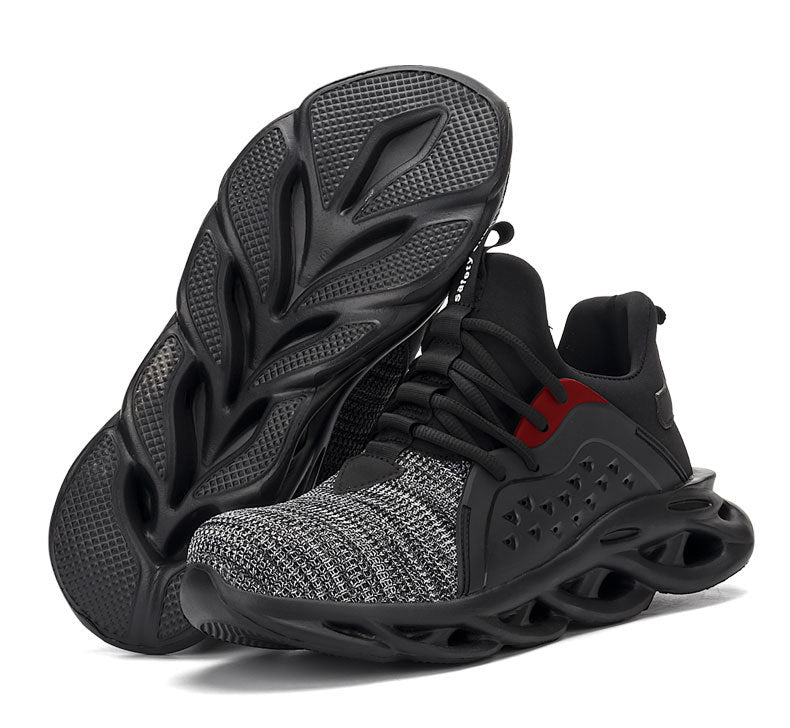 Steel Toe Work Shoes Safety Sneakers Industrial Shoes Lightweight Puncture Proof