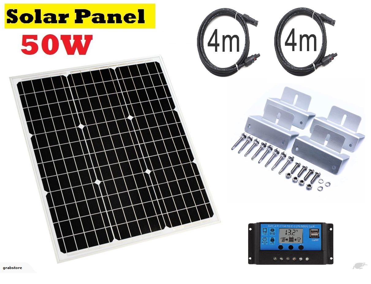 50W Solar Panel Kit