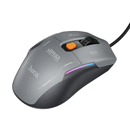 12800 DPI Wired RGB Gaming Mouse with 6 Buttons (GM52)