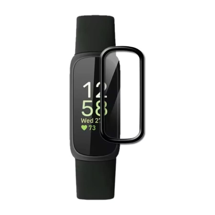 Screen Protectors for Fitbit Inspire 3 (Black) (Pack of 2)