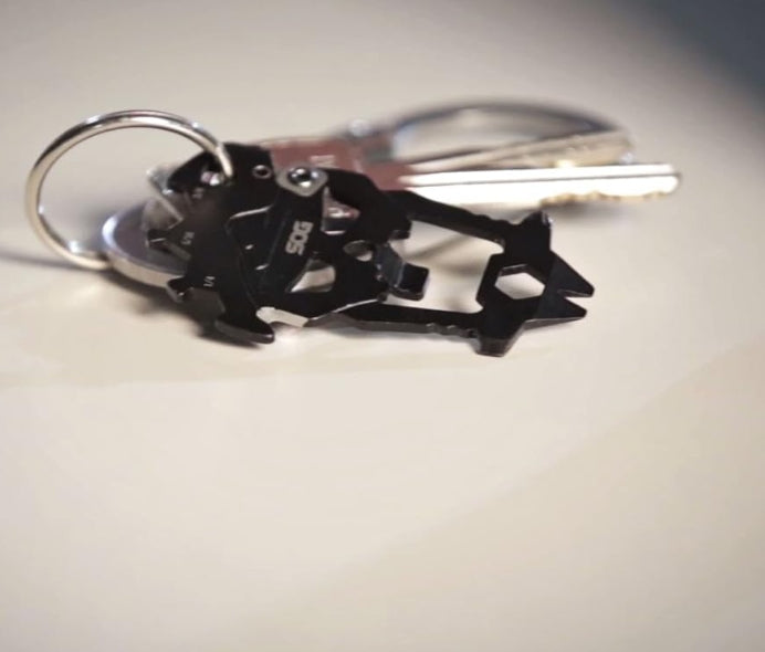 SOG MACV Tool Multi-Tool 12 Tools in One: Bottle Opener, Screwdrivers