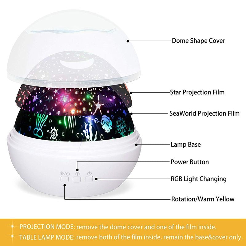 Night Light Projector