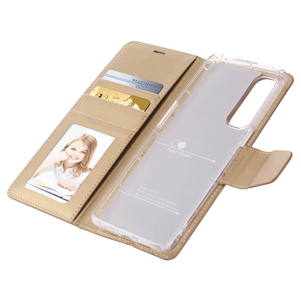 Hanman Mill Series Leather Wallet Flip Compatible with OPPO A3s 2018 Case