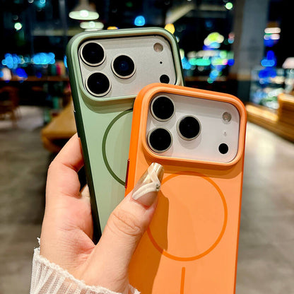Morandi Magnetic Series Compatible with iPhone 17 Pro Max Mate Case