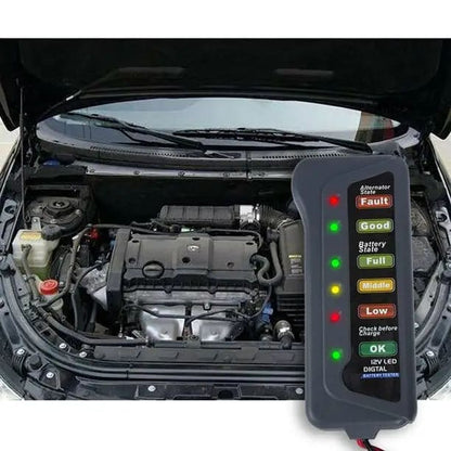 12V LED Car Battery Load Tester
