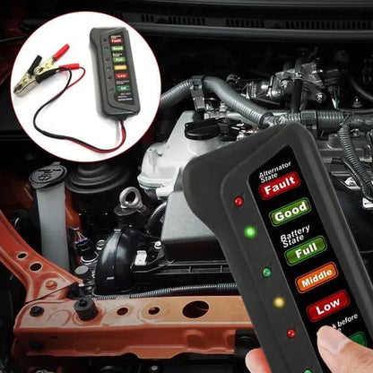 12V LED Car Battery Load Tester