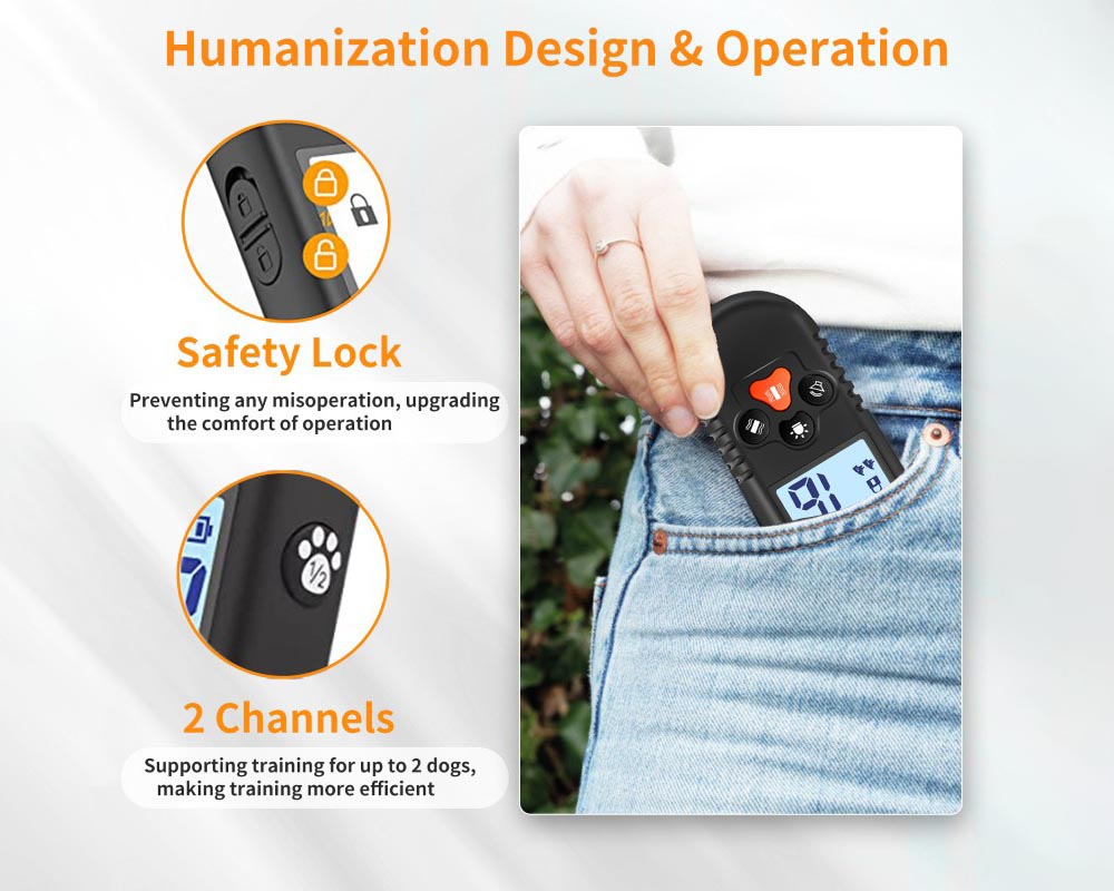 Dog Training Collar with LED Light