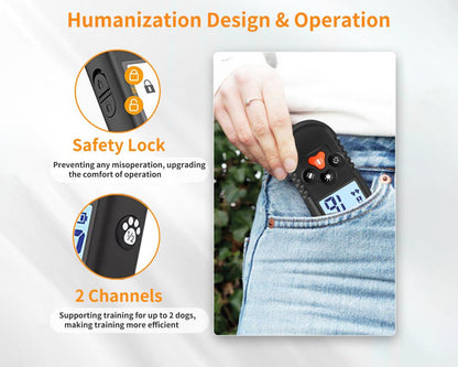 Dog Training Collar with LED Light