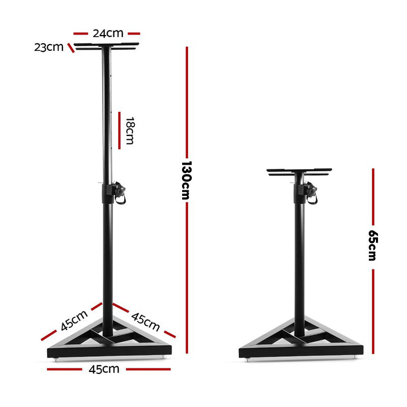 Speaker Stand Adjustable Height Mount Studio Home - The Shopsite