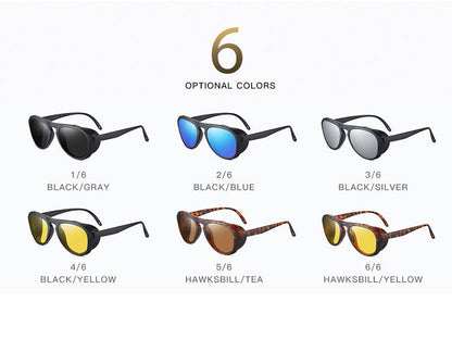 BLACK - HD Polarized Lens Sunglasses Anti-Blue Ray Hydrophobic