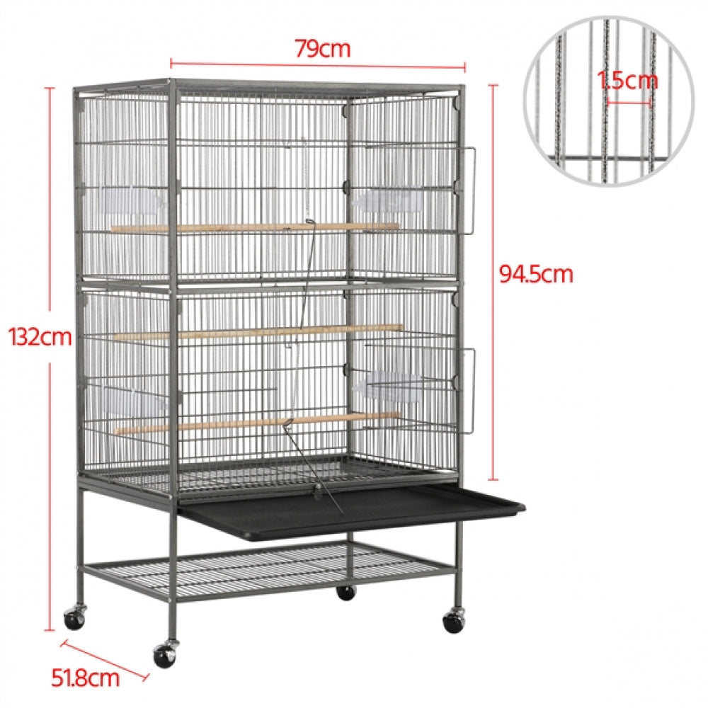 H52" Large Parrot Cage