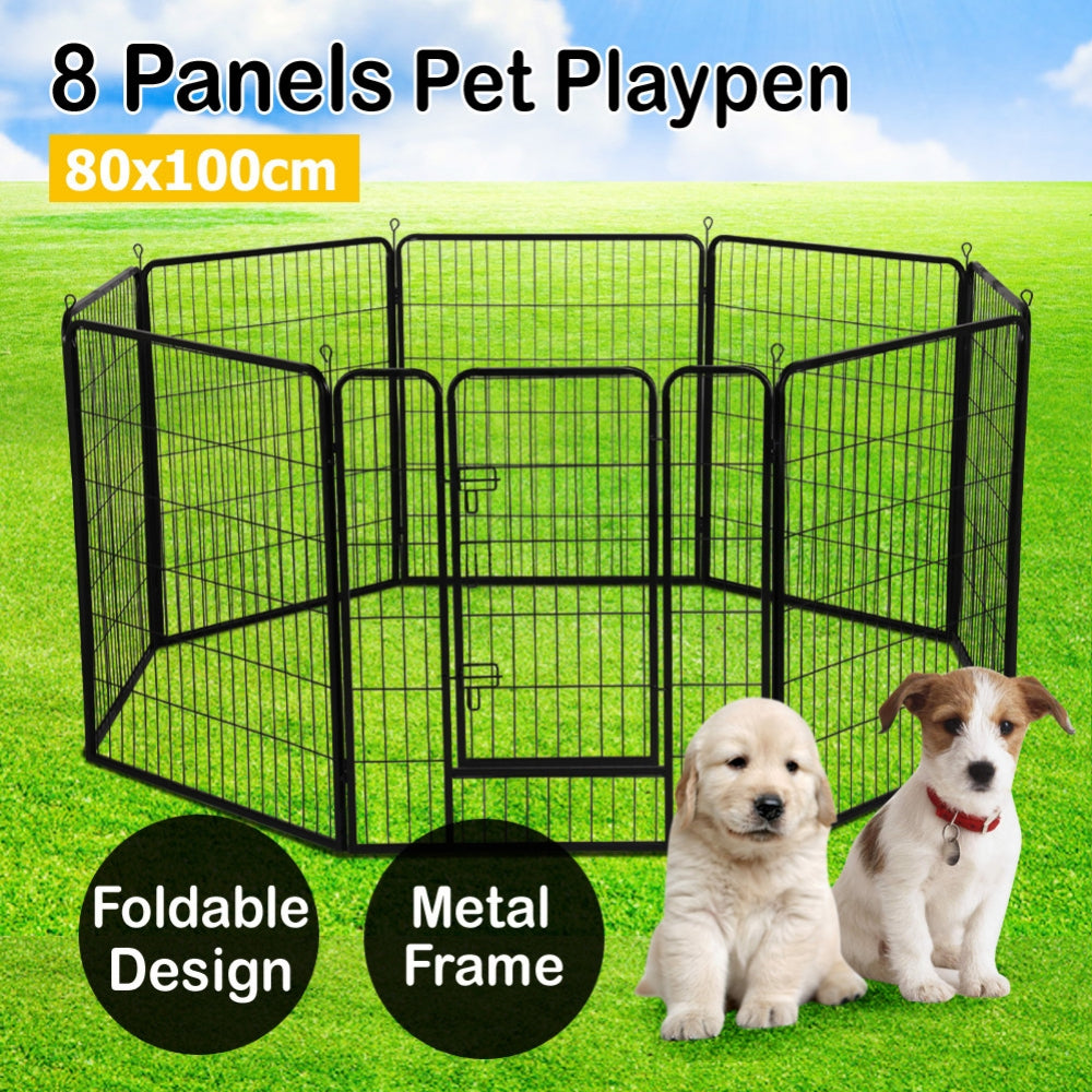 Heavy Duty 8 Panel Pet Playpen