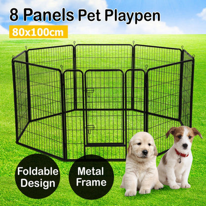 Heavy Duty 8 Panel Pet Playpen