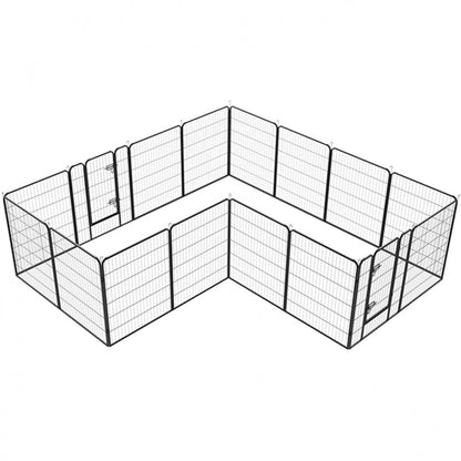Heavy Duty 16 Panels Pet Playpen