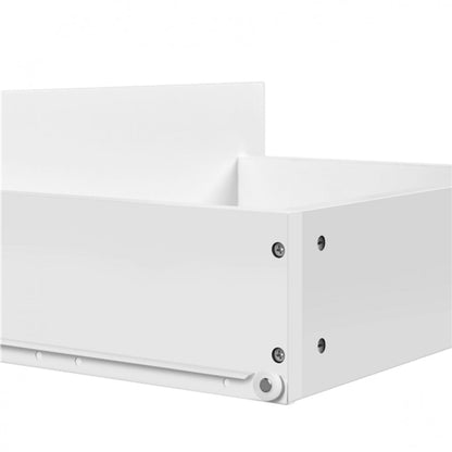 Minimalist Chic 2-Drawer Side Table Storage Organizer Cabinet
